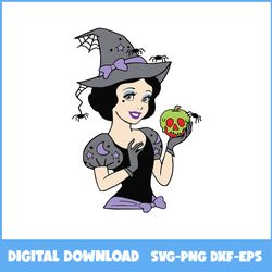 Halloween Snow White Princess Svg, Snow White Svg, Princess Svg, Disney Svg, Halloween Svg, Ai Digital File