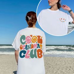 Cool Grandmas Club Sweatshirt, Promoted To Grandma, New Grandma Shirt, Grandma To Be,