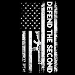 Depend The Second Svg, Independence Svg, Second Amendment Svg, 2nd Amendment Svg, American Flag Gun, Independence Day Sv