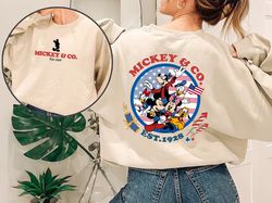Mickey&Co 4th of july shirts, Retro Mouse Independ