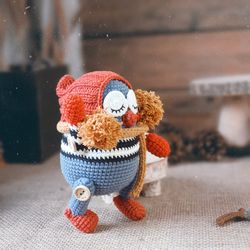 crochet doll for sale, amigurumi doll for sale, crochet amigurumi penguin, amigurumi animal for sale, stuffed penguin, a