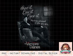 Vampire Diaries Be Yourself Longsleeve T Shirt Long Sleeve png, instant download, digital print