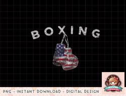 Vintage US Flag Boxing Gloves png, instant download, digital print for July 4th copy