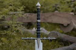 Custom Hand Forged Lord of the rings stainless steel Nazgul sword, Raingwraith Sword, Beautiful WEDDING Gift for him,
