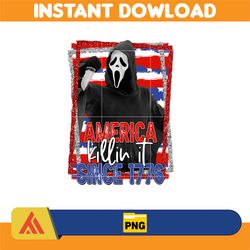 Horror Movie Fourth Of July Png, America Killing It Since 1776 Png, Horror Independence Day , America Freedom, Instant D