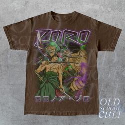 Vintage 90s Bootleg Style Anime T-Shirt , Unisex Heavy Cotton Shirt , Retro Anime Tee , Oversize Vintage Graphic Tee , B