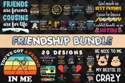 Friendship Bundle SVG 30 Designs Friendship Bundle SVG 30 Designs