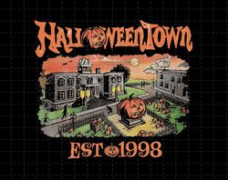 Halloweentown Est 1998 Png, Halloweentown And Chill Png, Halloween Gifts Pumpkin, Halloween Town School Halloween, Digit