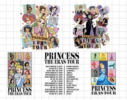 DisNey Princess Eras Tour Png, DisNey Princess Tour Shirt, Princess Concert Shirt, The Eras Tour Png, Taylor SwiFtie Tou