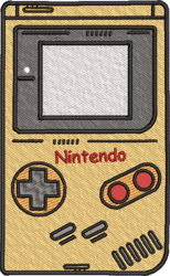 Game Boy embroidery designs