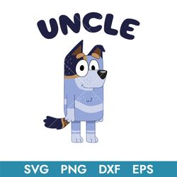Bluey Uncle Stripe Svg,  Blue, Bluey, Bluey Svg, Blue Dog, Bluey Characters, Bluey Dog, Bluey Family, Bluey Png, JB166
