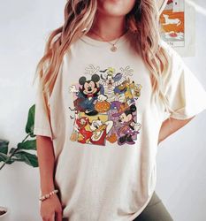Spooky Mouse and Friends Comfort Colors Shirt, Mickey Boo Halloween Shirt, Pumpkin Mickey, Disney Spooky Shirt, Disney