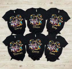 Personalized Disney Family Shirt, Disney Mickey Minn
