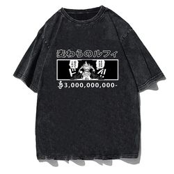 Unisex oversized vintage anime Shirt, Anime Japan T-Shirt, Anime Washed Cotton T Shirt, Anime Lover Gift, Retro Anime Te