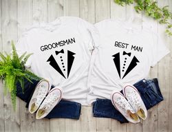 Grooms Wedding Party Squad Shirt, Best Man In Squad, I Do Crew, Custom Wedding Party Sh
