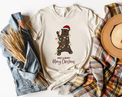 Have A Beary Christmas Shirt, Bear Christmas Shirt, Animal Christmas Shirt, Christmas Cr
