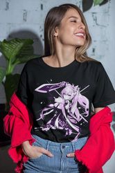 Unisex Genshin Impact Keqing Gaming T-Shirt, Anime Waifu Shirt