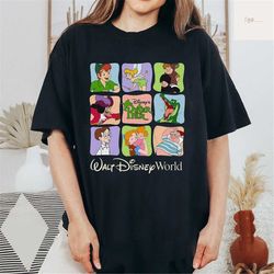 Peter Pan Shirt, Peter Pan Characters Shirt, Walt Disney World, Disney Peter Pan Shirt, Disney Shirt