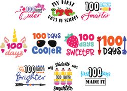 100 Day School SVG Bundle, Hello School SVG, Teacher svg, School Supplies, School Shirt for Kids svg, Digital Download
