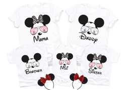 Custom Disney Family T-shirt, Disney Family matching