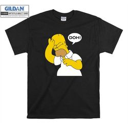 The Simpsons Homer Simpson Doh T shirt Hoodie Tote Bag Hoody T-shirt Tshirt S-M-L-XL-XXL-3XL-4XL-5XL Oversized Men Women