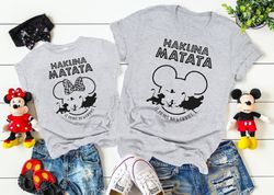 Hakuna Matata Shirt, It Means No Worries Shirt, Anima