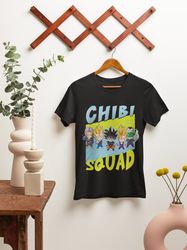 Chibi squad T-shirt, Anime shirt, Anime merch, Anime graphic tee, Manga shirt, Anime lover gift, Manga lover gift
