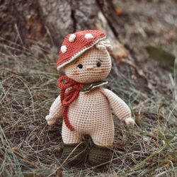 Mushroom Toy Amigurumi | Crochet Pattern PDF