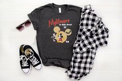 Nightmare On Main Street Shirt, Halloween Disney Shirt, Halloween Mickey Shirt
