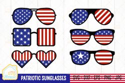 Patriotic Sunglasses Bundle SVG Patriotic Sunglasses Bundle SVG
