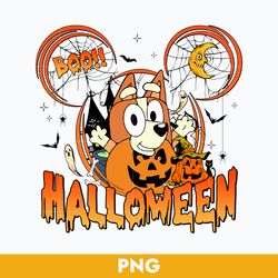 Bingo Boo Halloween Png, Bluey Halloween Png, Bluey Png, Cartoon Png Digital File