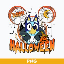 Bluey Boo Halloween Png, Bluey Halloween Png, Bluey Png, Cartoon Png Digital File