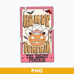 Howdy Pumpkin Halloween Cards Png, Halloween Cards Png, Halloween Png Digital File
