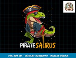 Pirate Saurus Dinosaur T Rex Halloween For Boys Kids png, sublimation copy