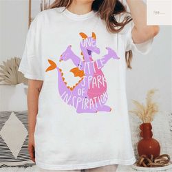 Figment Shirt, One Little Spark of Inspirarion Shirt, Disney Shirt, Disney Kingdoms, Disney Figment, Disney Tee, The Fig