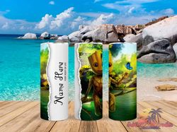 Groot On A Root Customizable Tumbler,Groot On A Root Customizable Skinny Tumbler,Awareness Tumbler