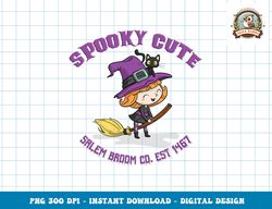 Spooky Cute Halloween Little Witch Girl Flying Costume Kids png, sublimation copy