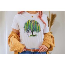 beads tree shirt, mardi gras, NOLA Shirt, Mardi Gras Shirt,  louisiana shirt, new orleans shirt, Louisiana Sweatshirt, F