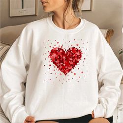 Valentine heart shirt, Heart shirt, love shirt, valentine shirt, valentines day shirt, , couples sweaters, xoxo, happy v