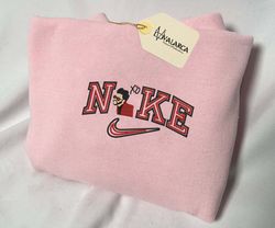 NIKE The Weeknd Music Brand Embroidered Sweatshirt, Brand Embroidered Crewneck, Custom Brand Embroidered Sweatshirt