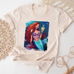 Little Mermaid,Black Girl Magic Shirt, Black Queen Shirt