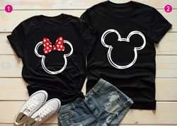 Mickey-Minnie Mouse Shirt, Disneyworld Group Shirt, Disney Couples Shirts