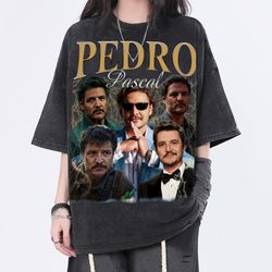 Pedro Pascal Vintage Washed Shirt, Actor Retro 90s T