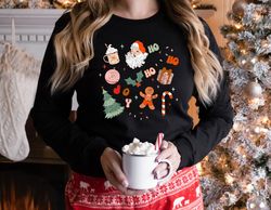 Christmas Sweatshirt,Cute Christmas Sweater,Christ