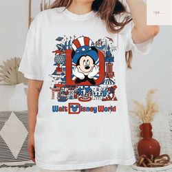Independence Day Shirt, July 4th Shirt, Disney Independence, Disney July 4th, Disney Shirt, Mickey Shirt, Minnie Shirt