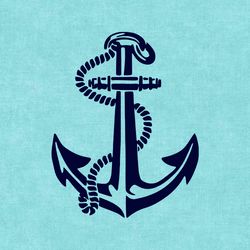Anchor Sticker For Boats And Ships Sea Voyage Martial Art Wall Sticker Vinyl Decal Mural Art Decor