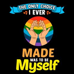 Myself Pride Svg, Gay svg, Pride svg, Rainbow svg, Lesbian svg, LGBT svg, Gay Festival Outfit svg Digital Download