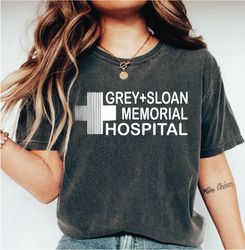Grey Sloan Memorial Hospital Anatomy Shirt, Grey S
