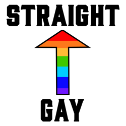 Straigher Pride Svg, Gay svg, Pride svg, Rainbow svg, Lesbian svg, LGBT svg, Gay Festival Outfit svg Digital Download