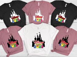 Disney Vacation 2023 Shirts, Disney Family Trip 2023, Mickey And Minnie T-shirt, Disney Couple Tee, Disney Castle Shirt,